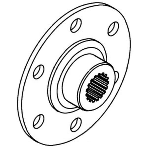 Aftermarket A- Fits Massey Ferguson Parts PTO DRIVE HUB 1100, 1130 736954M1 - main